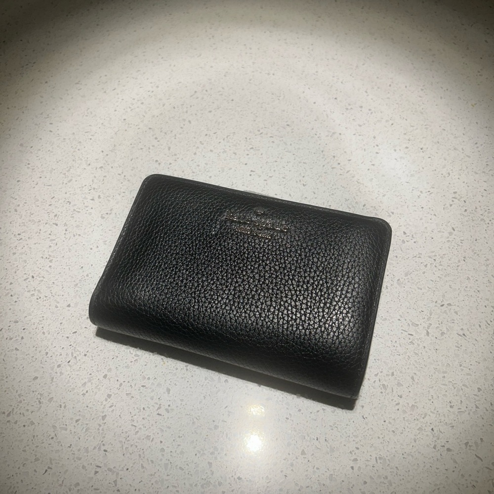 Kate Spade Black Leather Wallet
